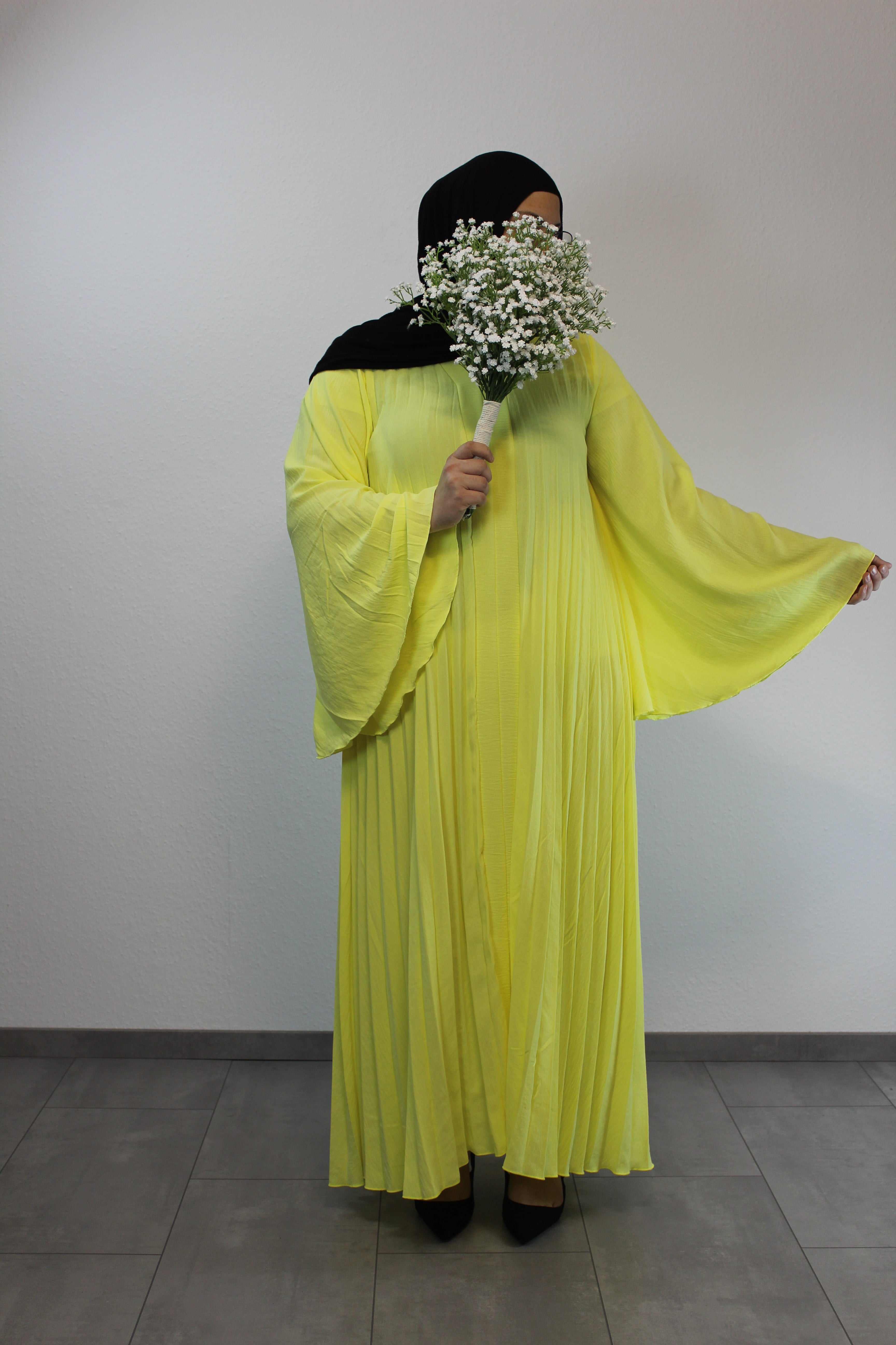 Abaya Asmara #farbe_gelb