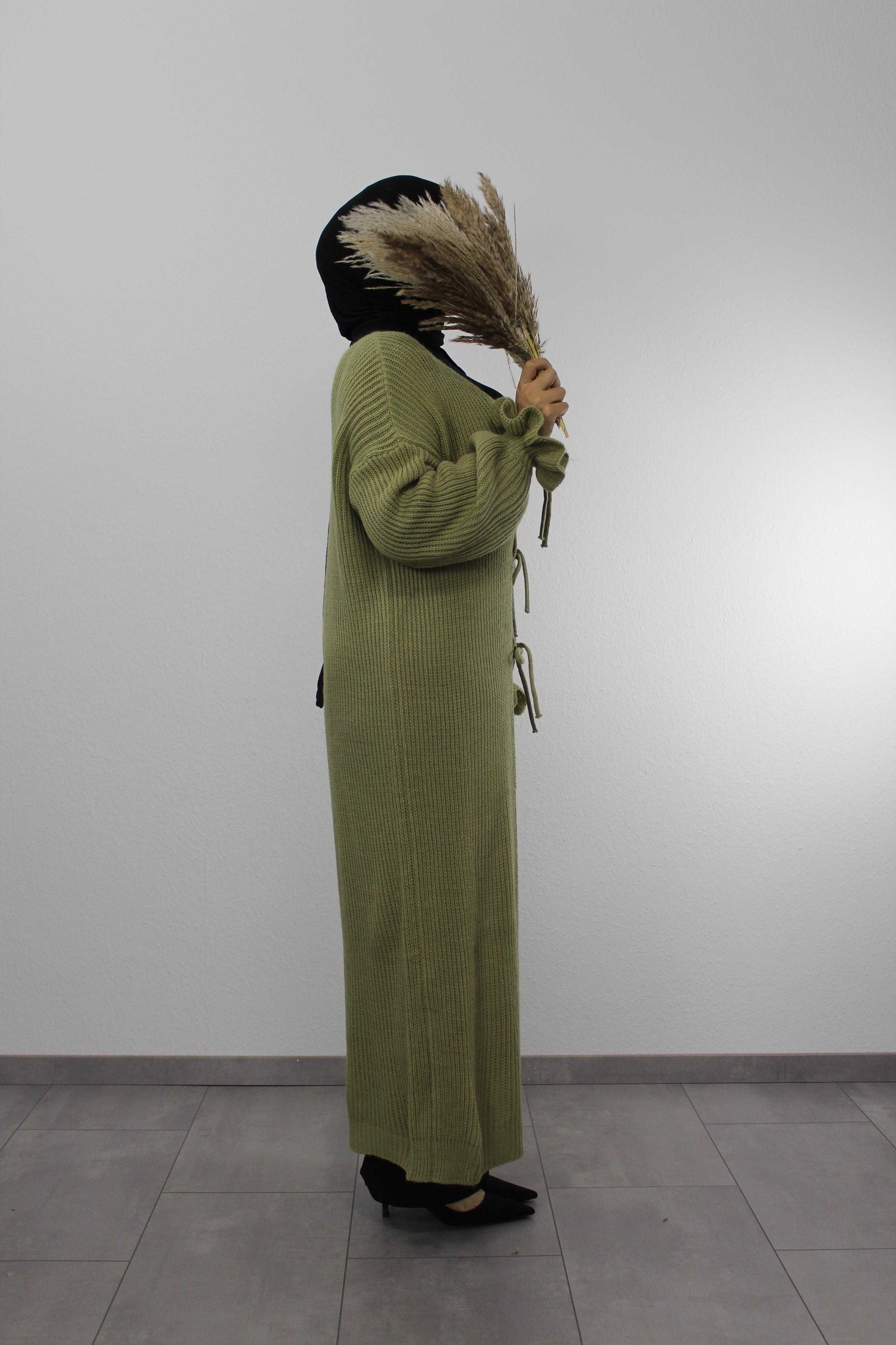 Strickkleid Hilya #farbe_avocado