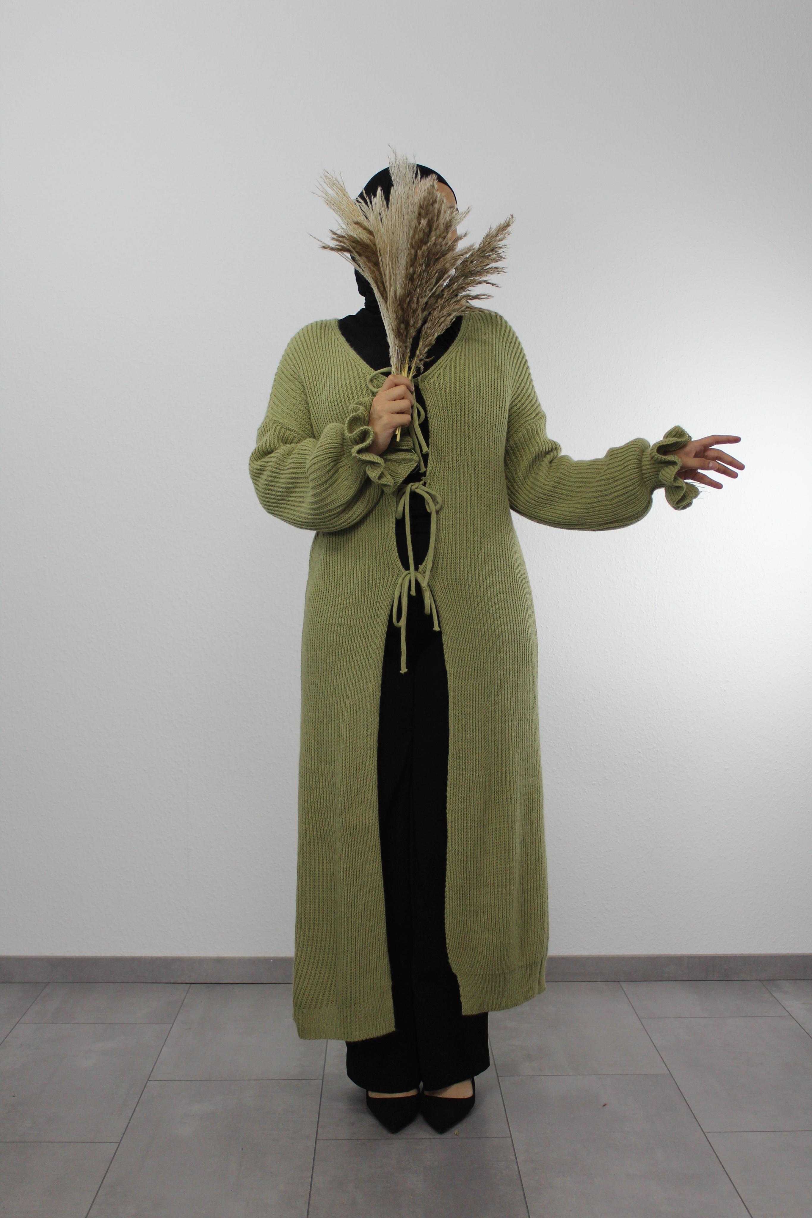 Strickkleid Hilya #farbe_avocado