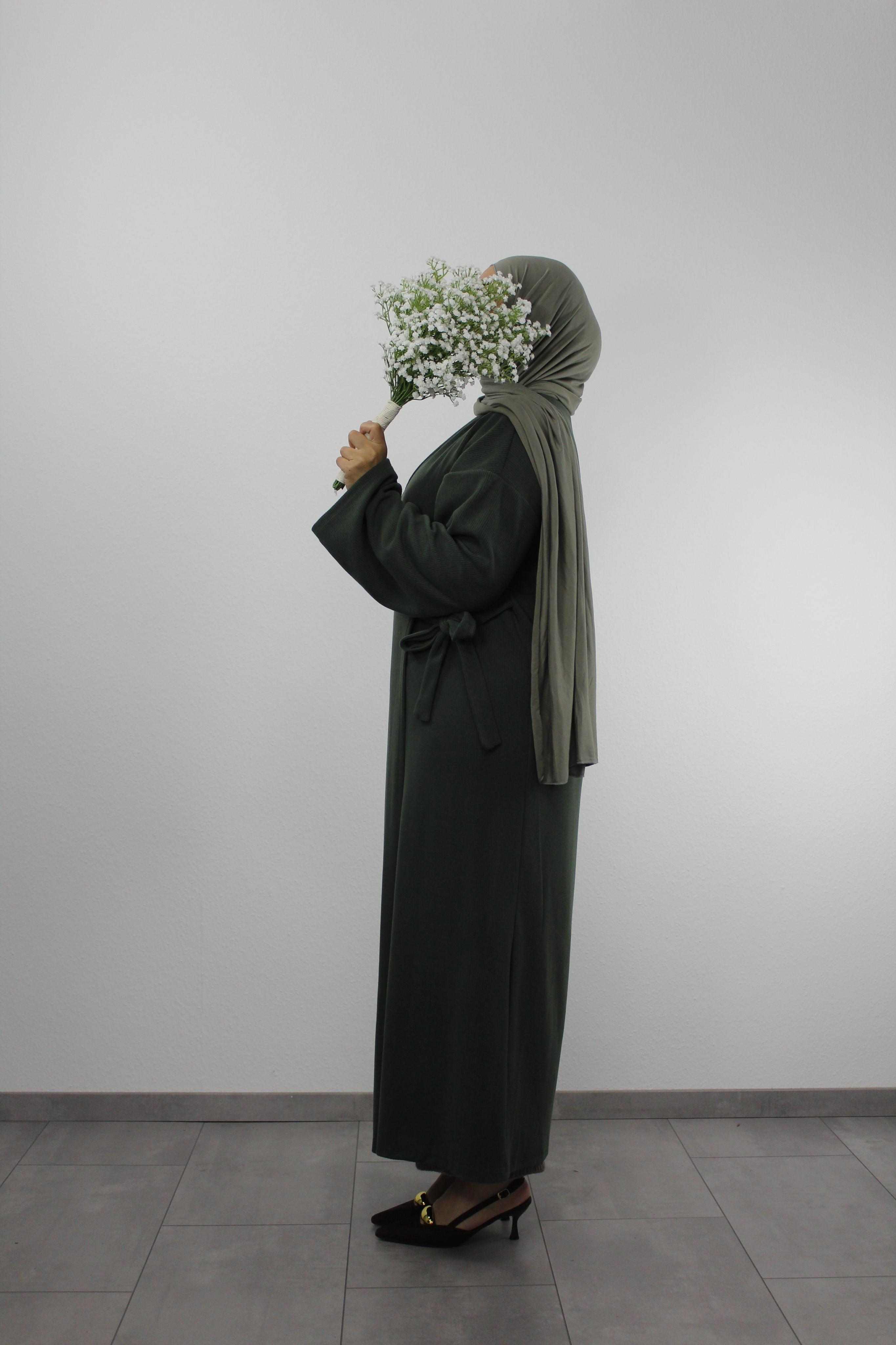 Wickelkleid Isra #farbe_olive